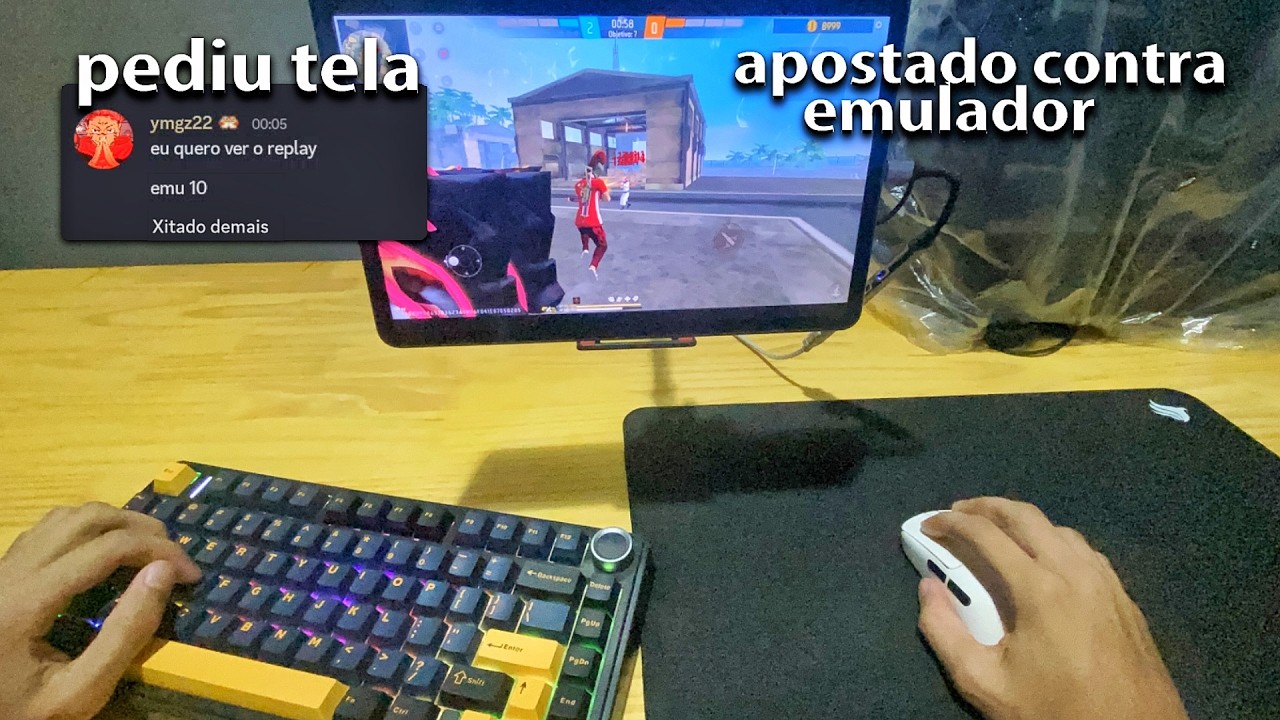 JOGUEI APOSTADO NO MOBILADOR CONTRA EMULADOR + HANDCAM!! ( Pediram tela )