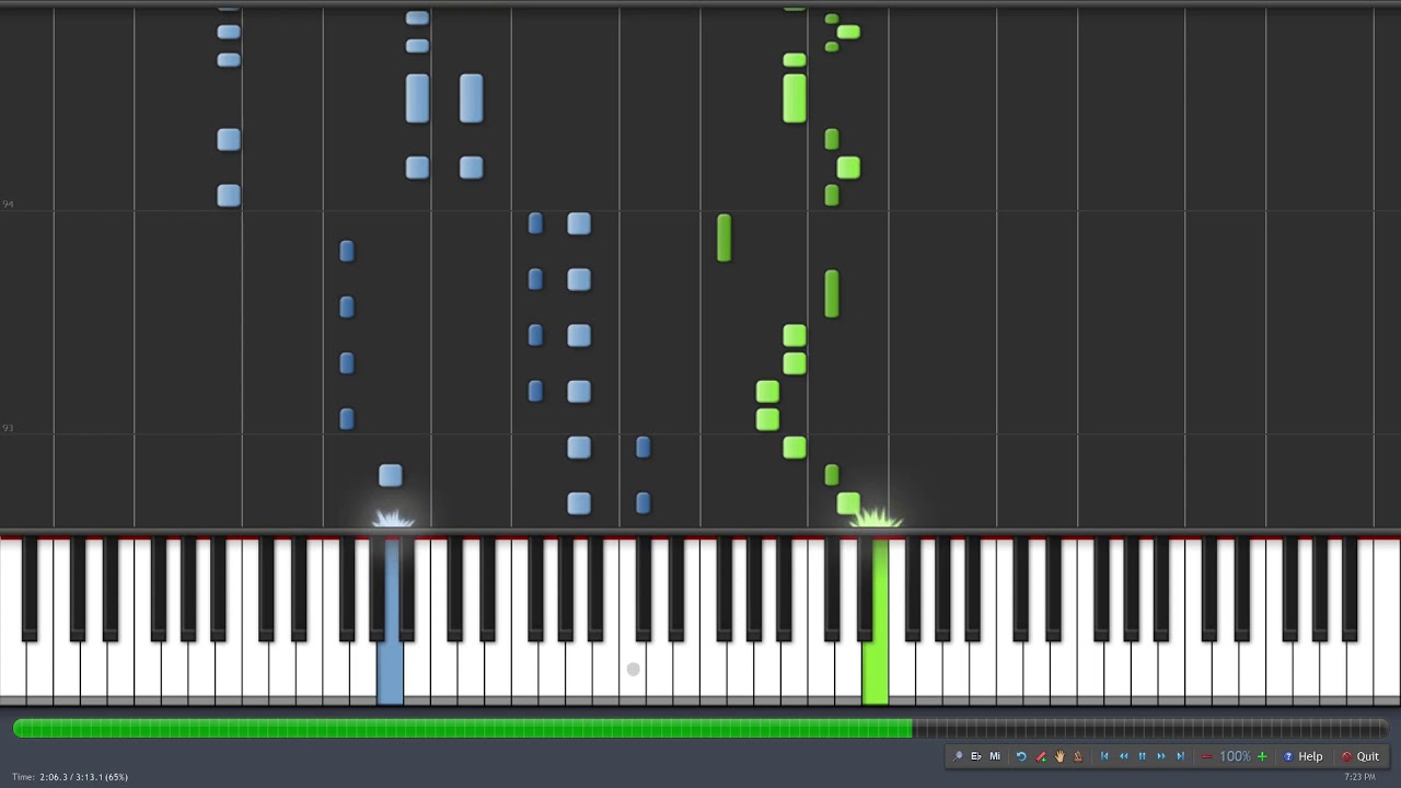 Rubik's Cube - ナナホシ管弦楽団 ft. Hatsune Miku「初音ミク」[Piano]