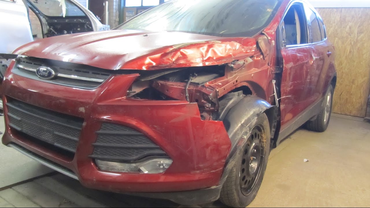 Ford Escape. Body repair. Ремонт кузова.