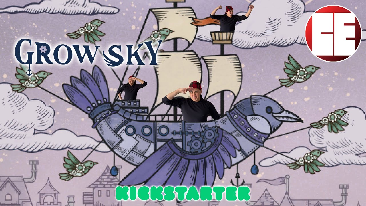 The Tetris Airship Board Game! Grow Sky - How to Play & Review