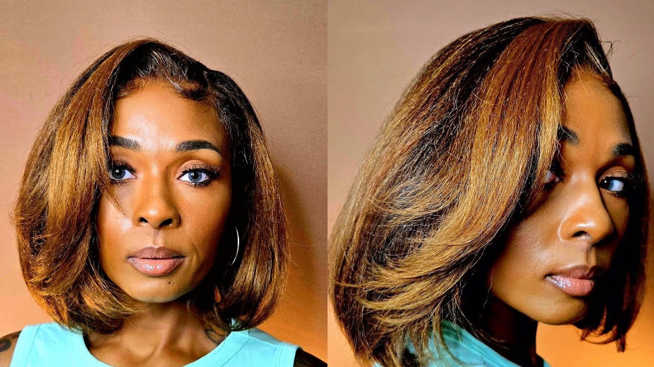 The Perfect Bob! Sensationnel Curls Kinks & Co Kinky Edges Y Part Kinky Chic Bob 12