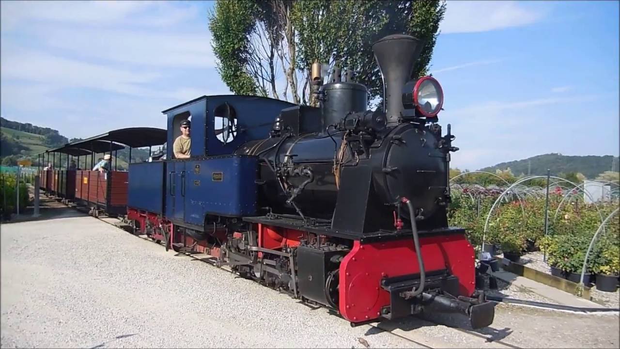 Mehrzugsbetrieb bei der Schinznacher Baumschulbahn  28.8.2016