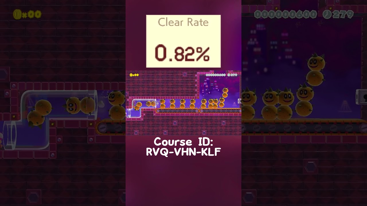 almost impossible :) #mario #luigi #smm2 #shorts #gaming #supermariomaker
