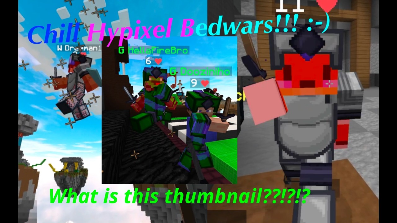 Chill Gaming on Hypixel Bedwars Doubles! :)
