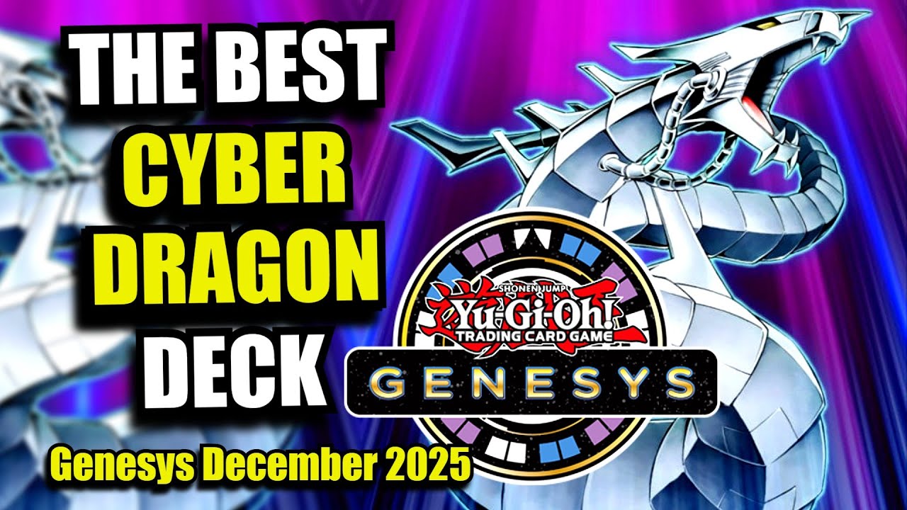Yu-Gi-Oh! ЛУЧШИЙ профиль колоды Cyber ​​Dragon Genesys! — Декабрь 2025