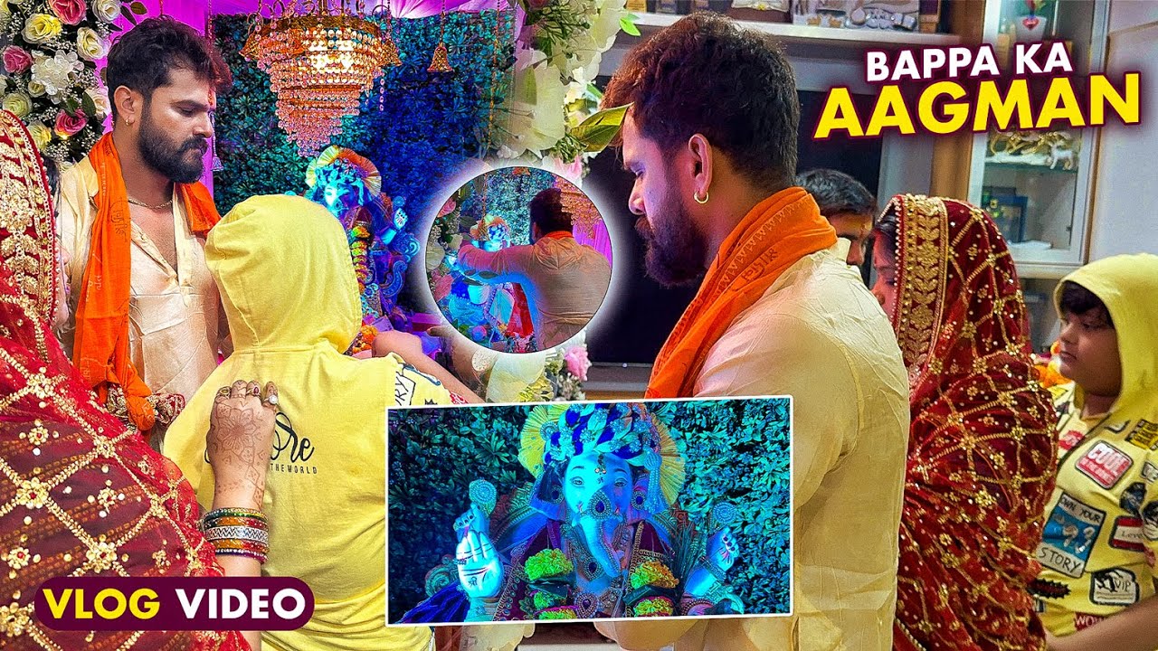 #Video | हरसाल की भाती इस साल भी #गणपतीआगमन  हुआ #Ganeshchaturthi #Rishabh_Vlogs27