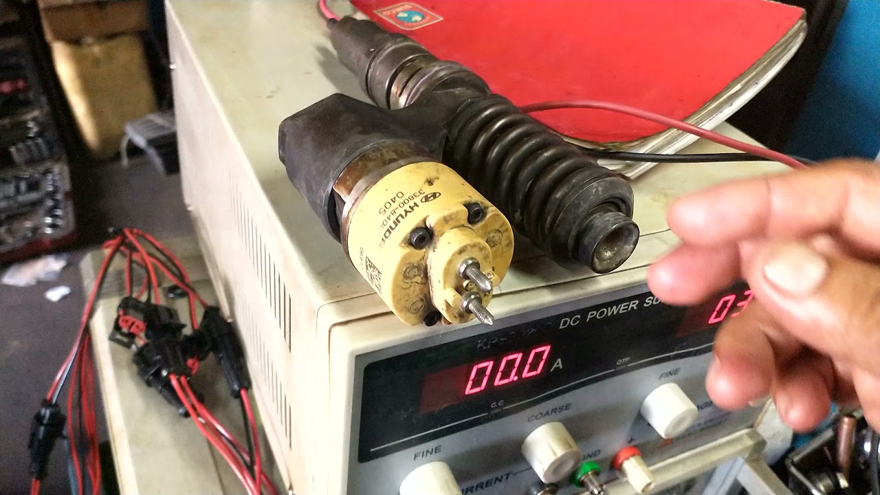 Atracamiento inyector bomba, de manera manual.