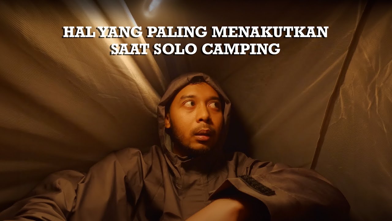 Solo Camping #113 | Hampir Mati saat Solo Camping, Sendirian di Puncak Gunung saat Badai Petir!!!