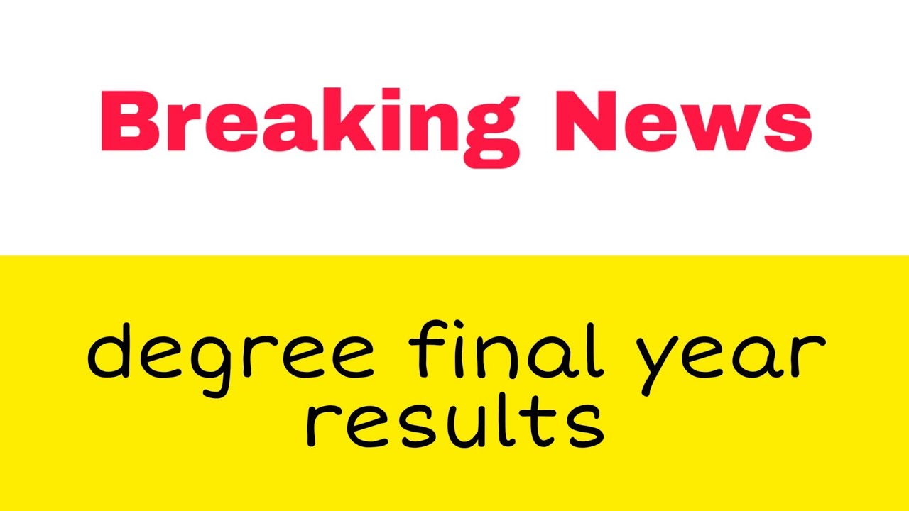 UG (degree) 6th semester results 2020, Osmania University