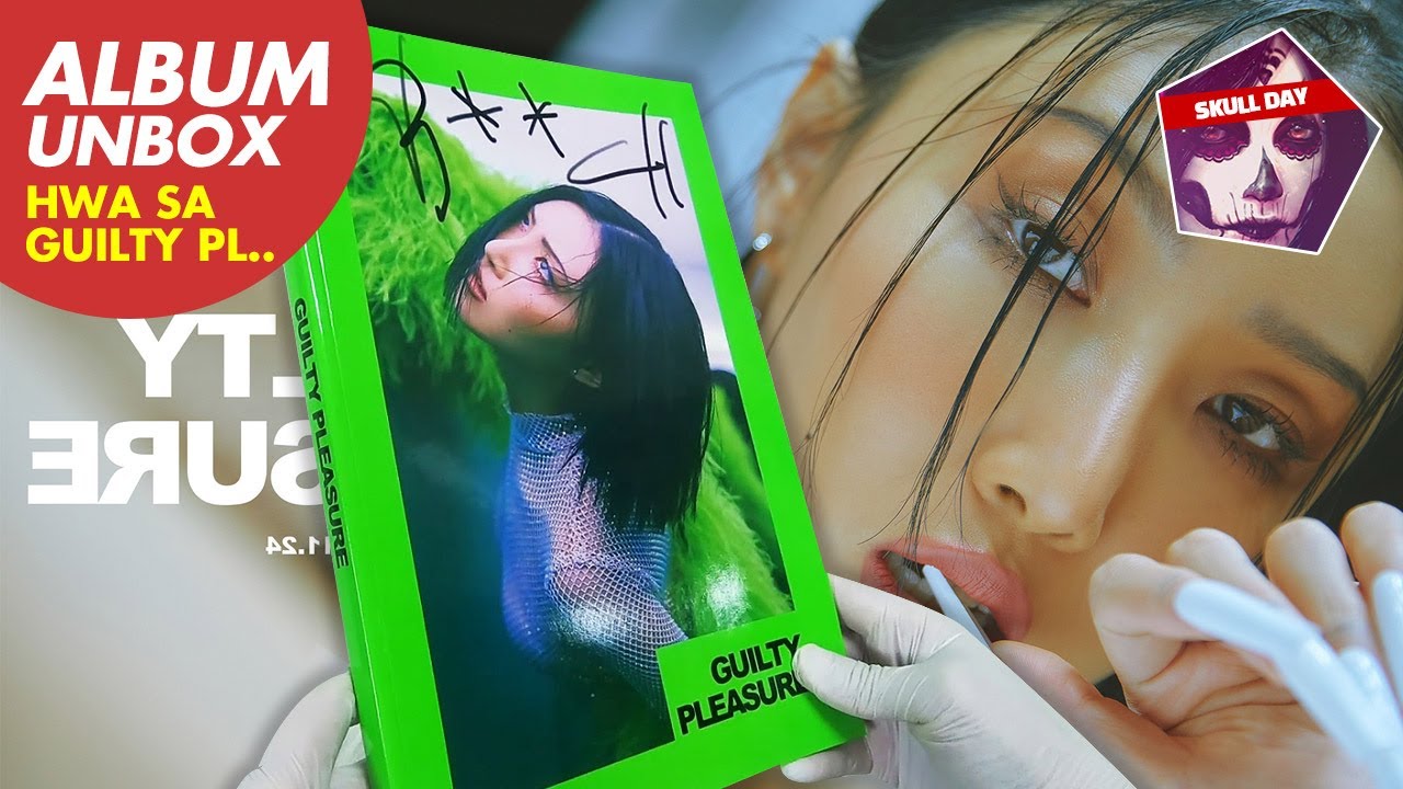 🌸UNBOXING HWA SA - GUILTY PLEASURE (I'm a B 빛)🌸Mamamoo Album Reaction 화사 암어빛 싱글 앨범 언박싱 개봉기