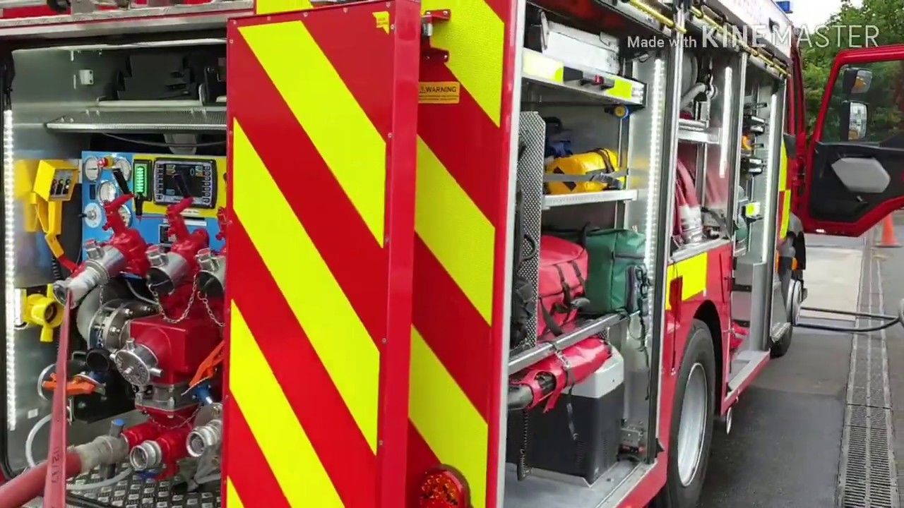 Smaller fire engine tested