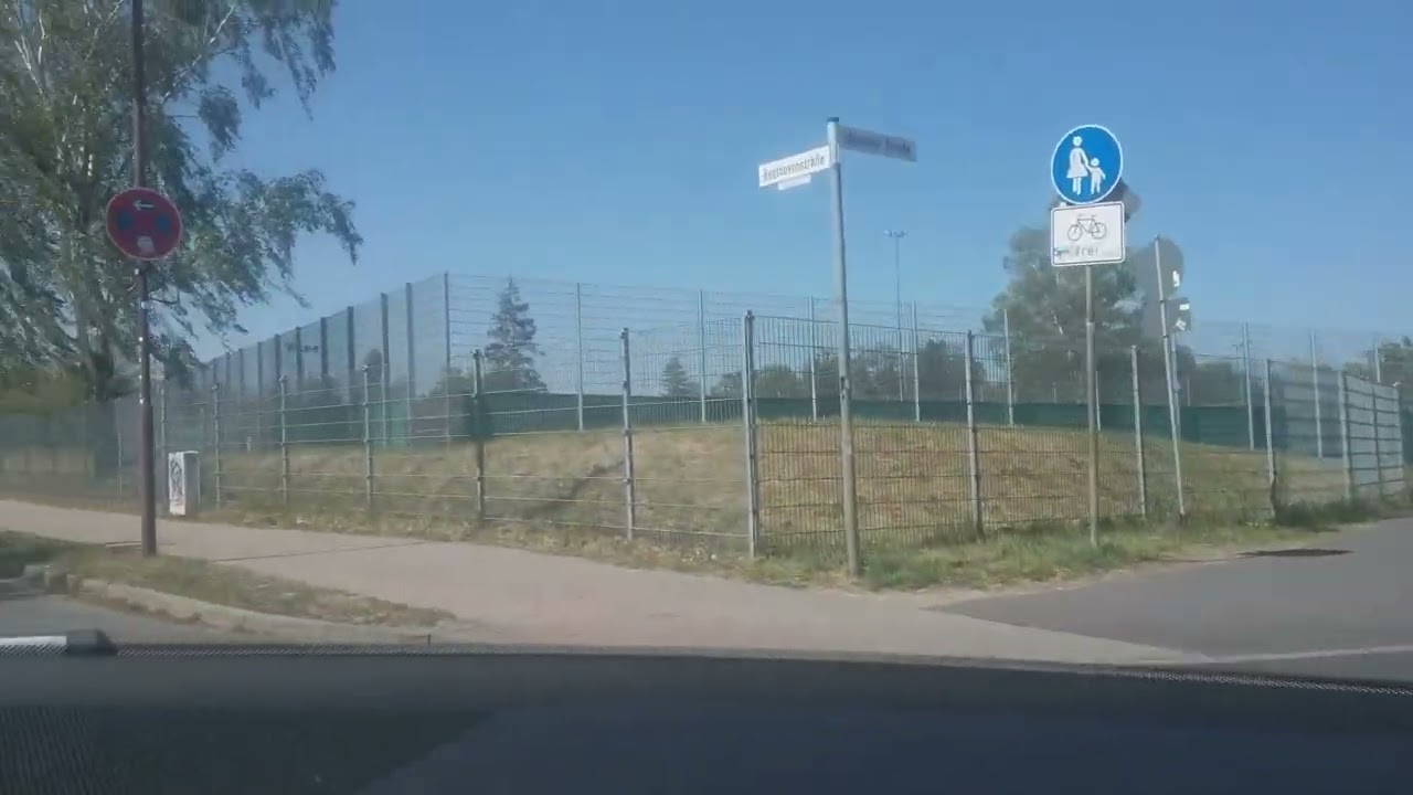 Pemierenfahrt Bahnunterführung in Mahlow