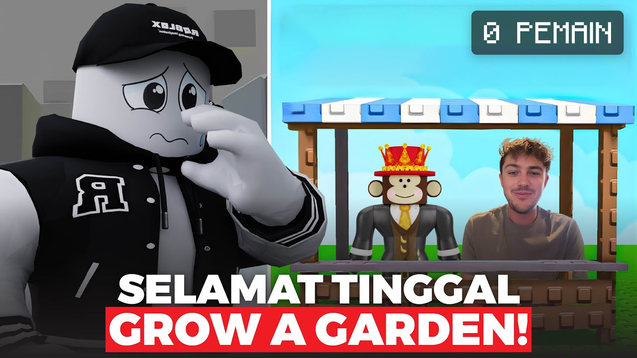 GROW A GARDEN JADI GAME MATI!! SELAMAT TINGGAL JANDEL...