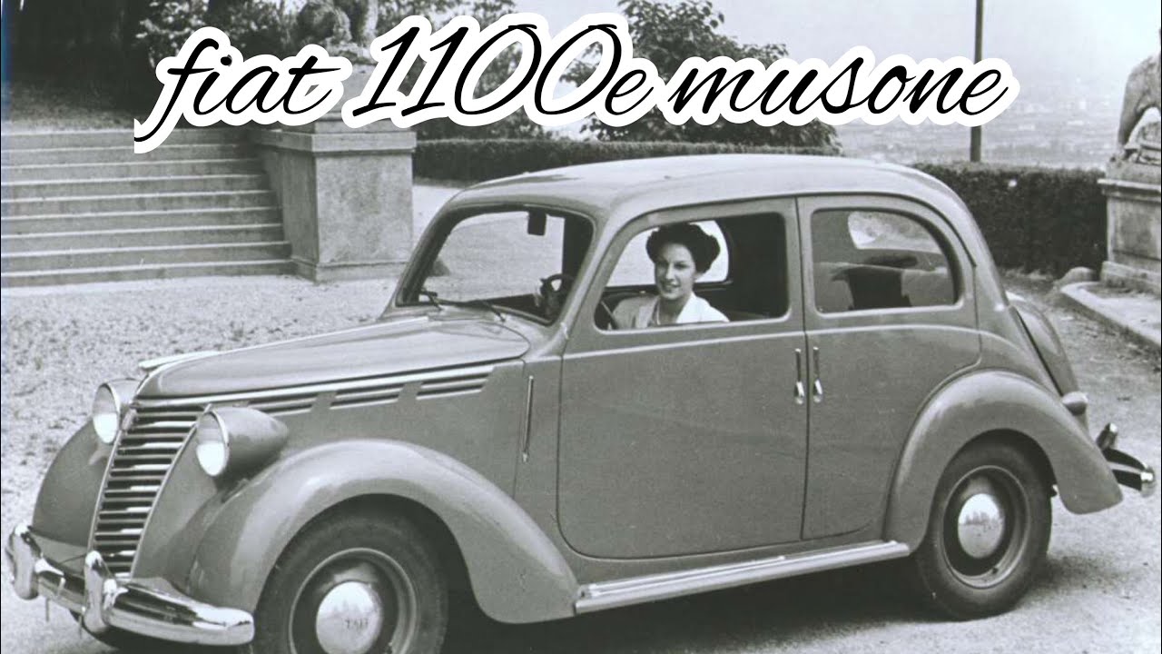 Fiat 1100E Musone 1952 on board