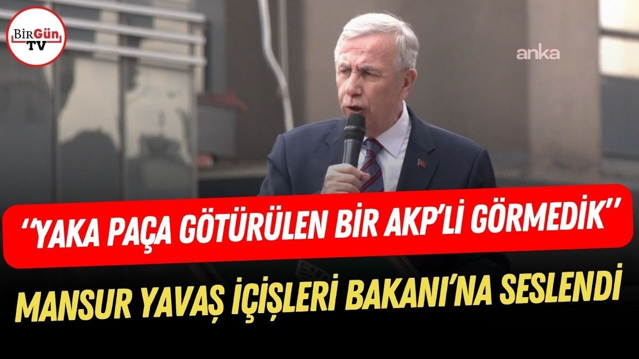 Mansur Yavaş belediye operasyonlarına ateş p&uuml;sk&uuml;rd&uuml;! 