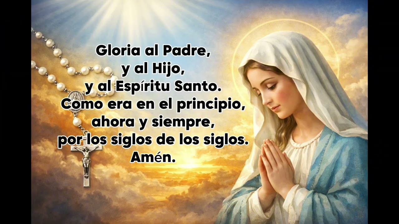 ✨ Santo Rosario de Hoy Miércoles 4 De Marzo – Misterios Gloriosos ✨🙏🏽📿✝️🌹