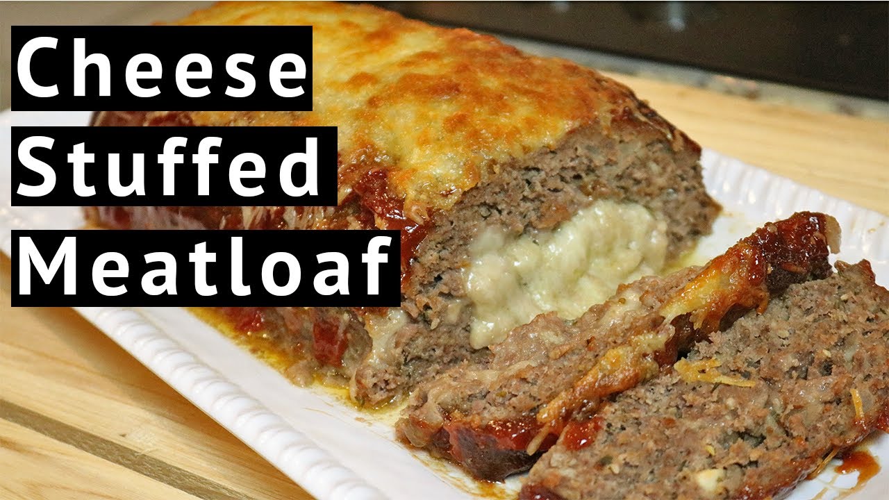 Cheese Stuffed Meatloaf | Chef Lorious
