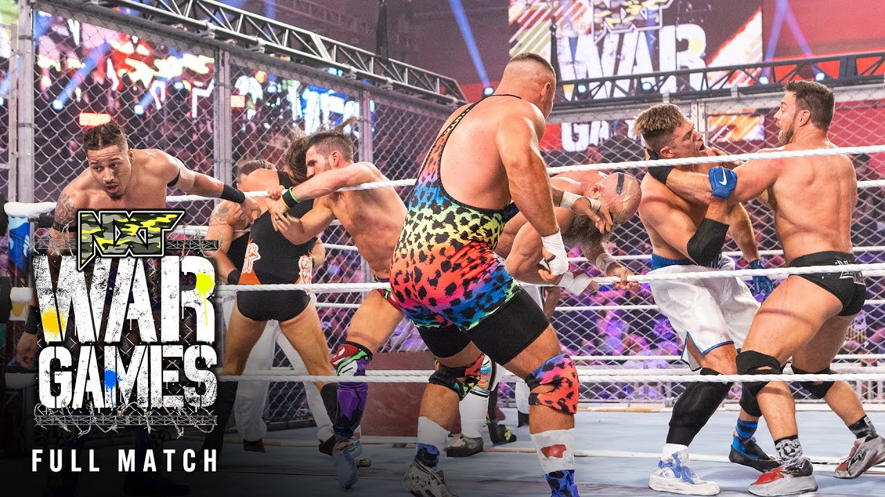 ПОЛНЫЙ МАТЧ: Команда 2.0 против Команды Black & Gold – Матч WarGames: NXT WarGames 2021