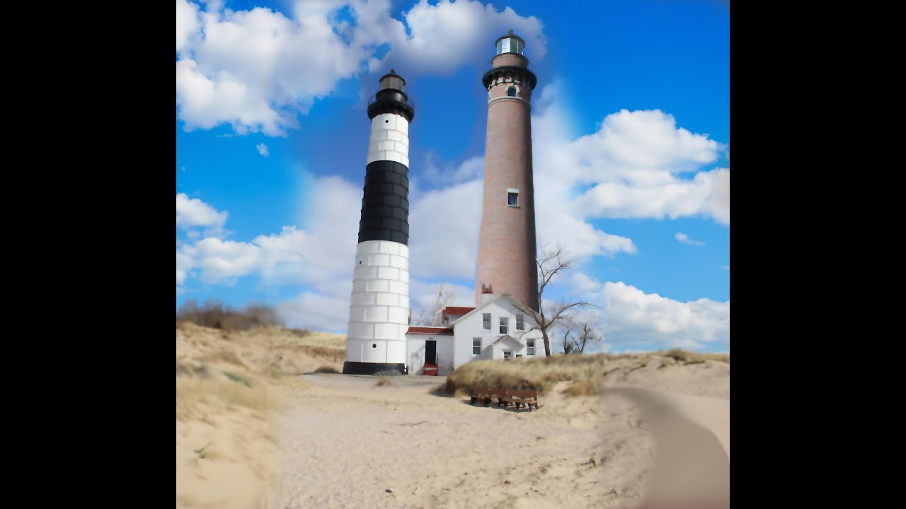 Big and Little Point Sable Lighthouses