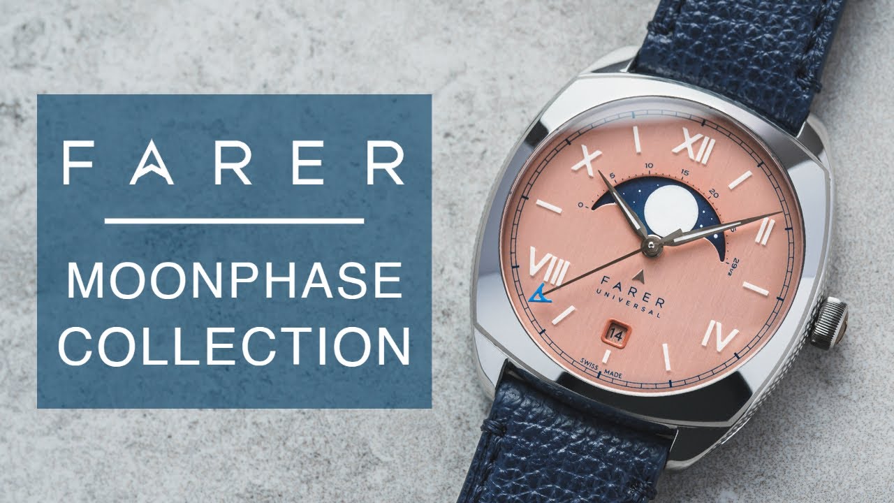 A Fresh Look At A Classic Complication -  The Farer Moonphase Collection