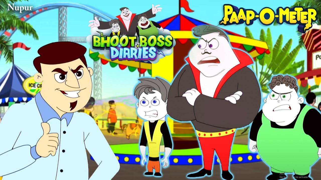Amusement Park Scam | Paap-O-Meter | Bhoot Boss Latest Episode | Cartoon For Kids