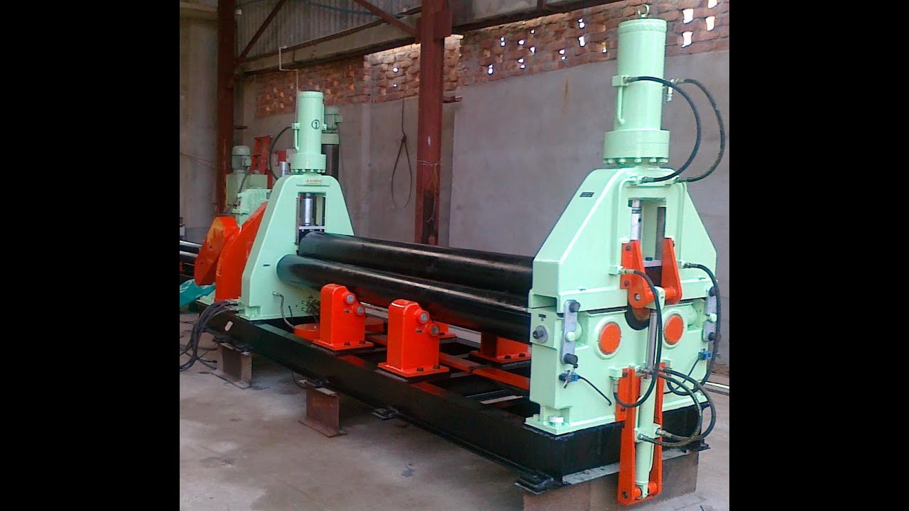 Hydraulic 3 roll Plate Bending Machine