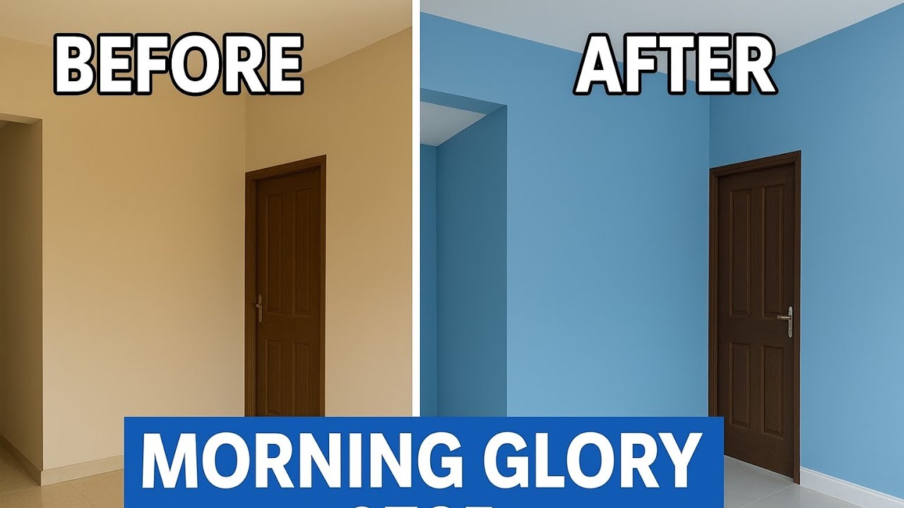 Full Interior Makeover | Asian Paints Morning Glory 0765 | Elegant Blue House Tour 🫟 @asianpaints