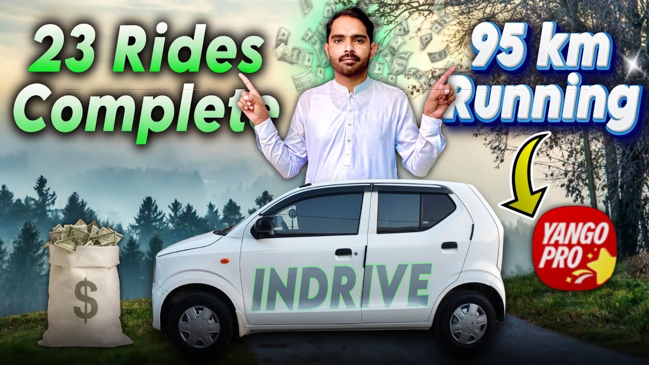 23 Rides Complete | Yango Pro Aur Indrive Mein Kaam | My Area Mein Full Detail