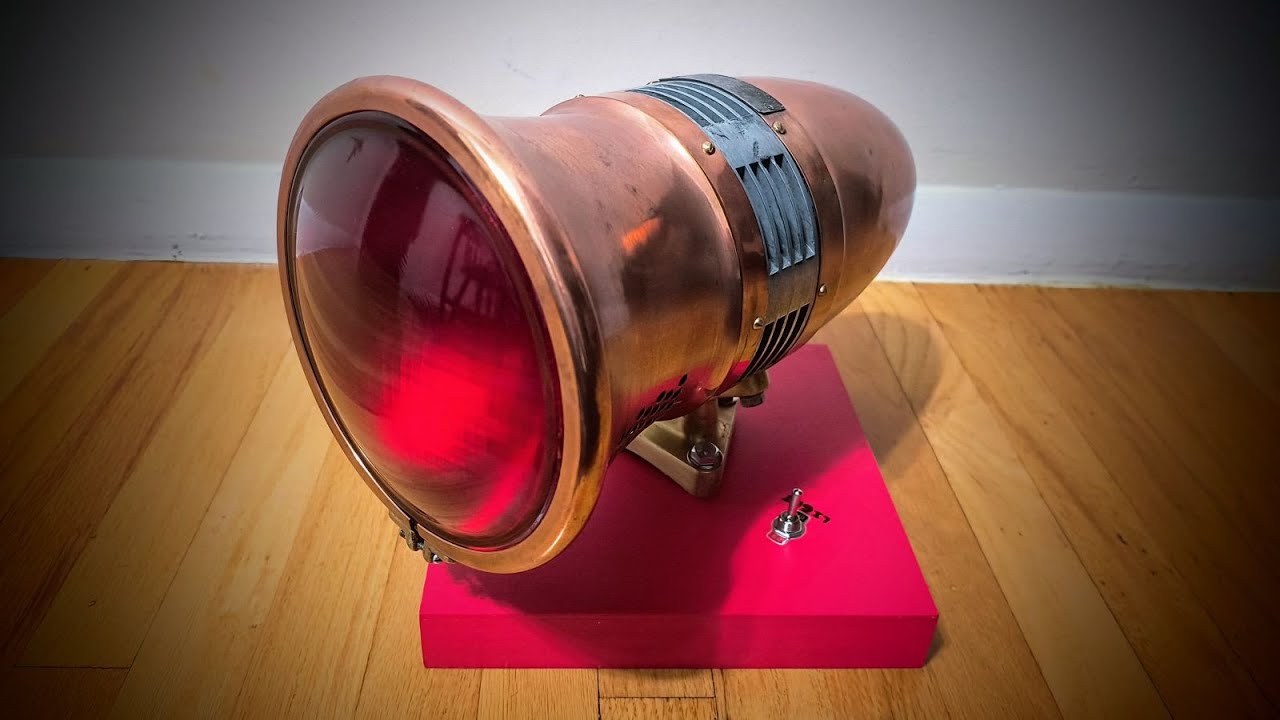 Sterling Sirenlite Model 20 JR. Siren Demonstration