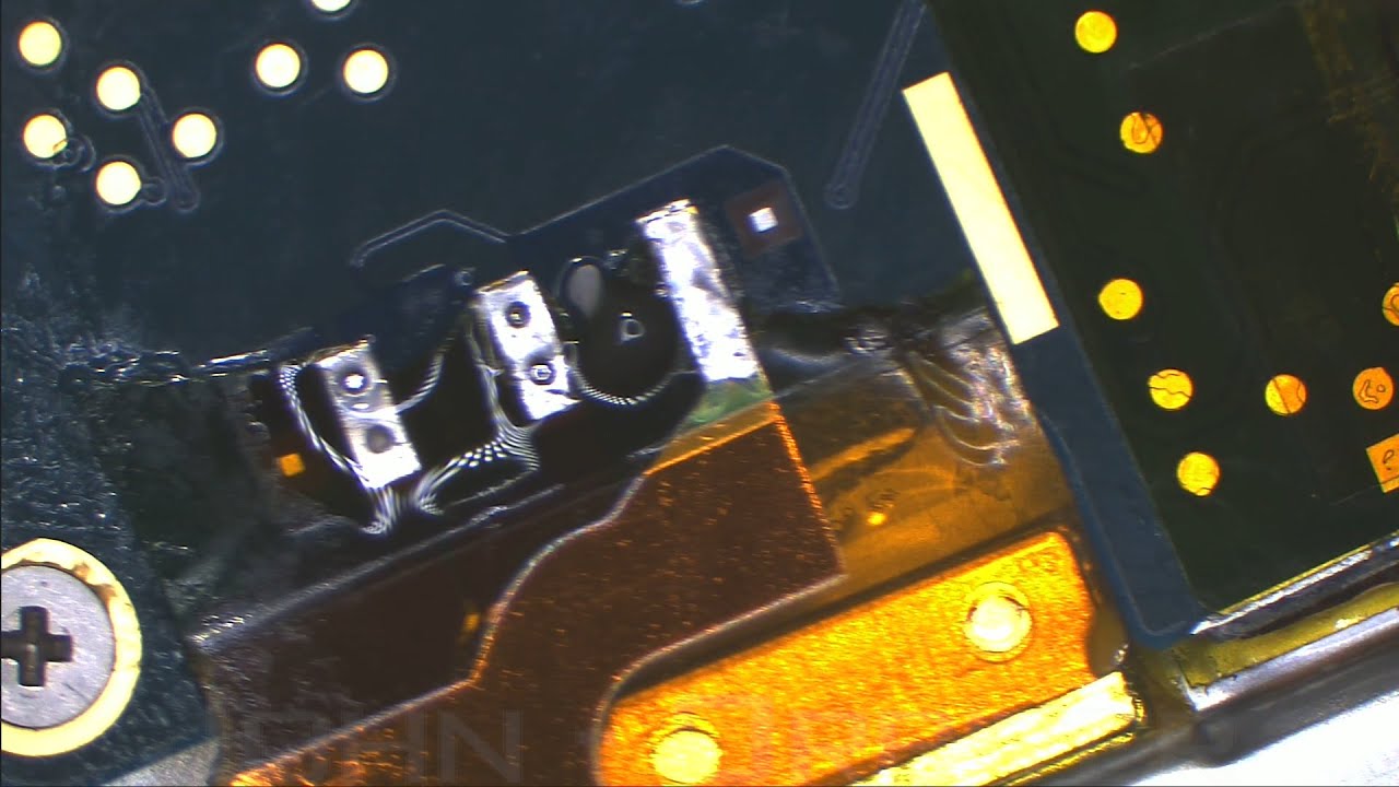 iPod Touch Charge Port Ribbon Repair.