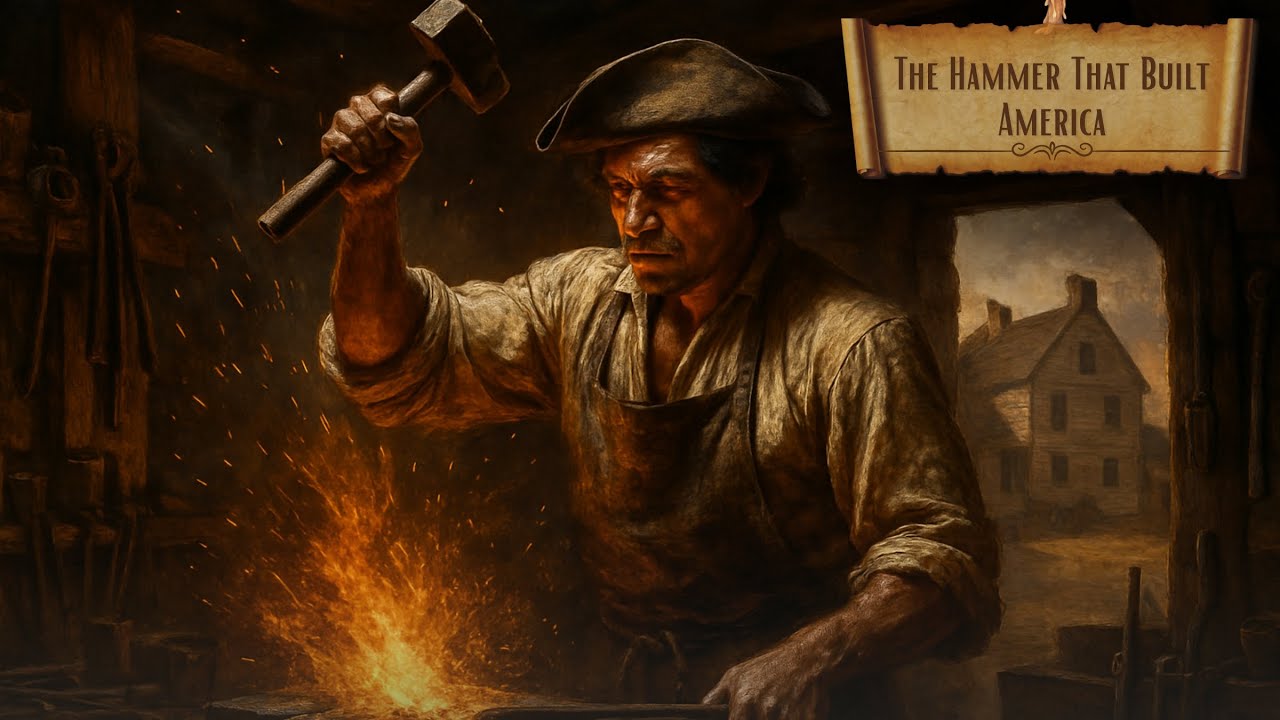 The Man Who Built America with Fire and Iron | 1600s Blacksmith Story