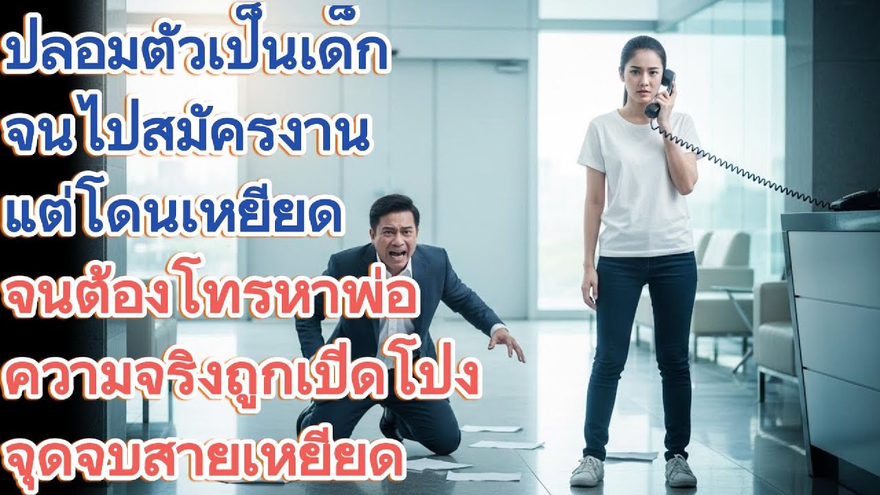 โดนผู้จัดการฉีกใบสมัครต่อหน้าต่อตา! โทรหาพ่อปุ๊บ...บริษัทแทบแตก