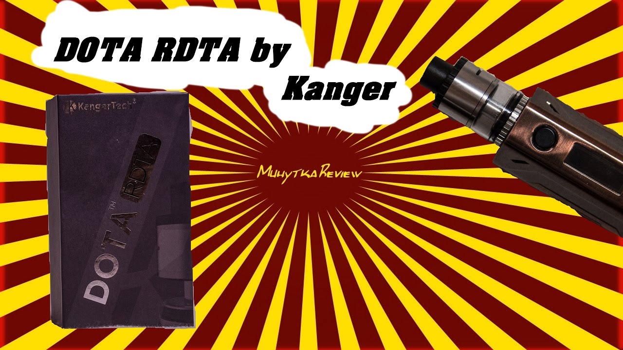 МинуткаReview: DOTA RDTA by KangerTech