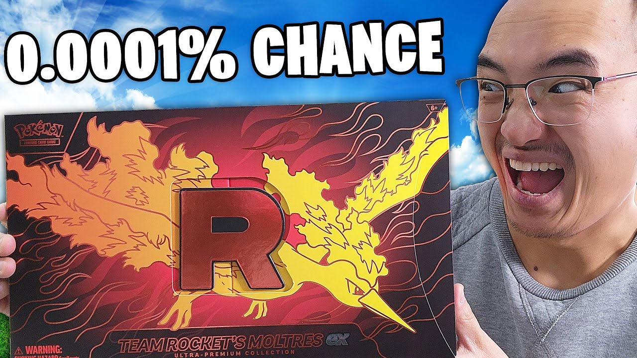 JE N’AI JAMAIS ÉTÉ AUSSI CHANCEUX DANS MA VIE ! (Team Rocket’s Moltres EX Ultra Premium Collection)