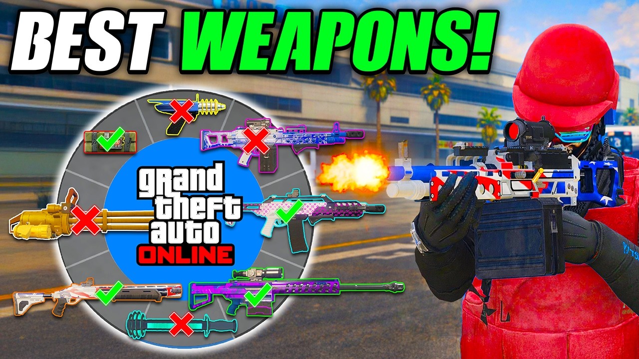GTA 5 Online TOP 15 BEST Weapons & Attachments! (Weapon Guide 2026)
