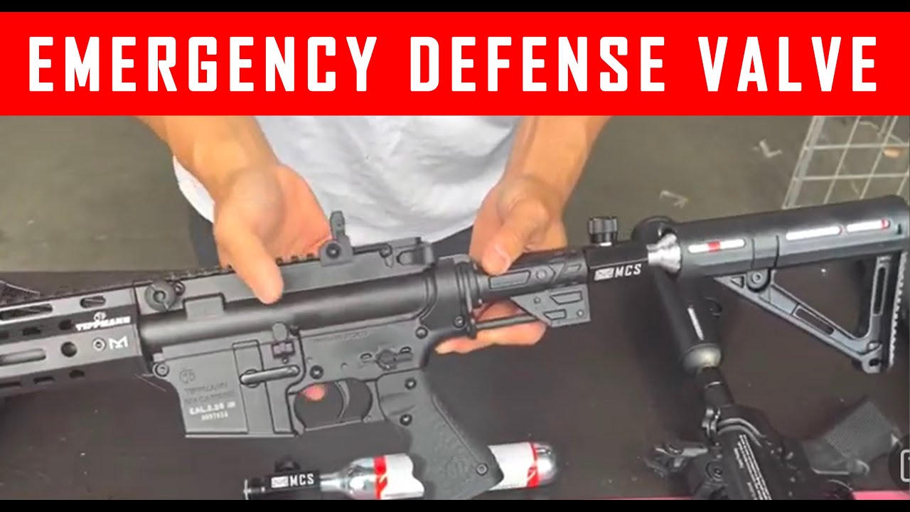 Paintball Gun Emergency Defense Valve 88g / 90g / 3oz Disposable CO2 Adapter With On/Off Valve #MCS