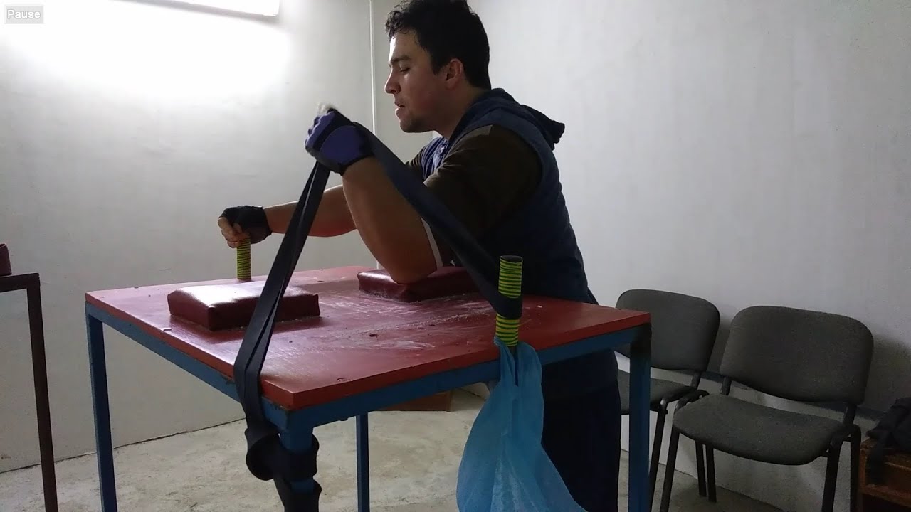 Armwrestling Full Top Roll Training
