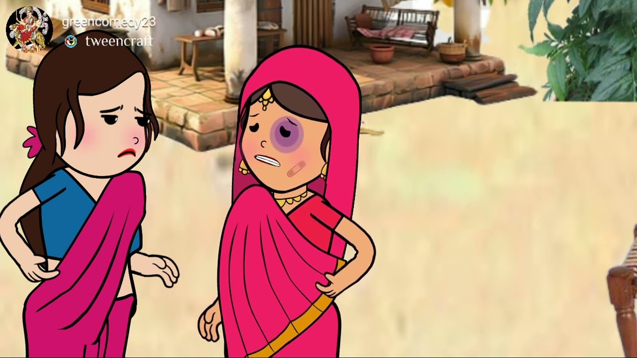सास का आतंक बहू को किया परेशान || हिन्दी पारिवारिक कॉमेडी|| #funnycartoonvideo #jijicomedy 