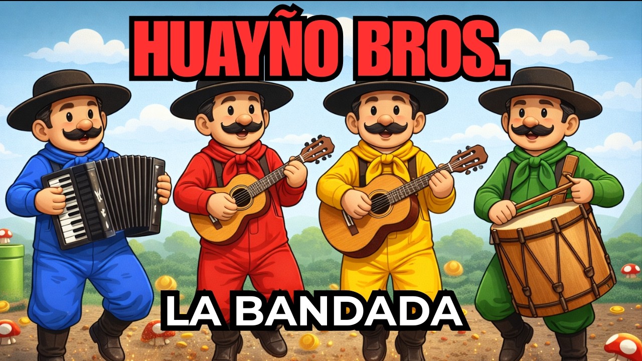 huayño bros . carnavalito con la musica del mario bros ..
