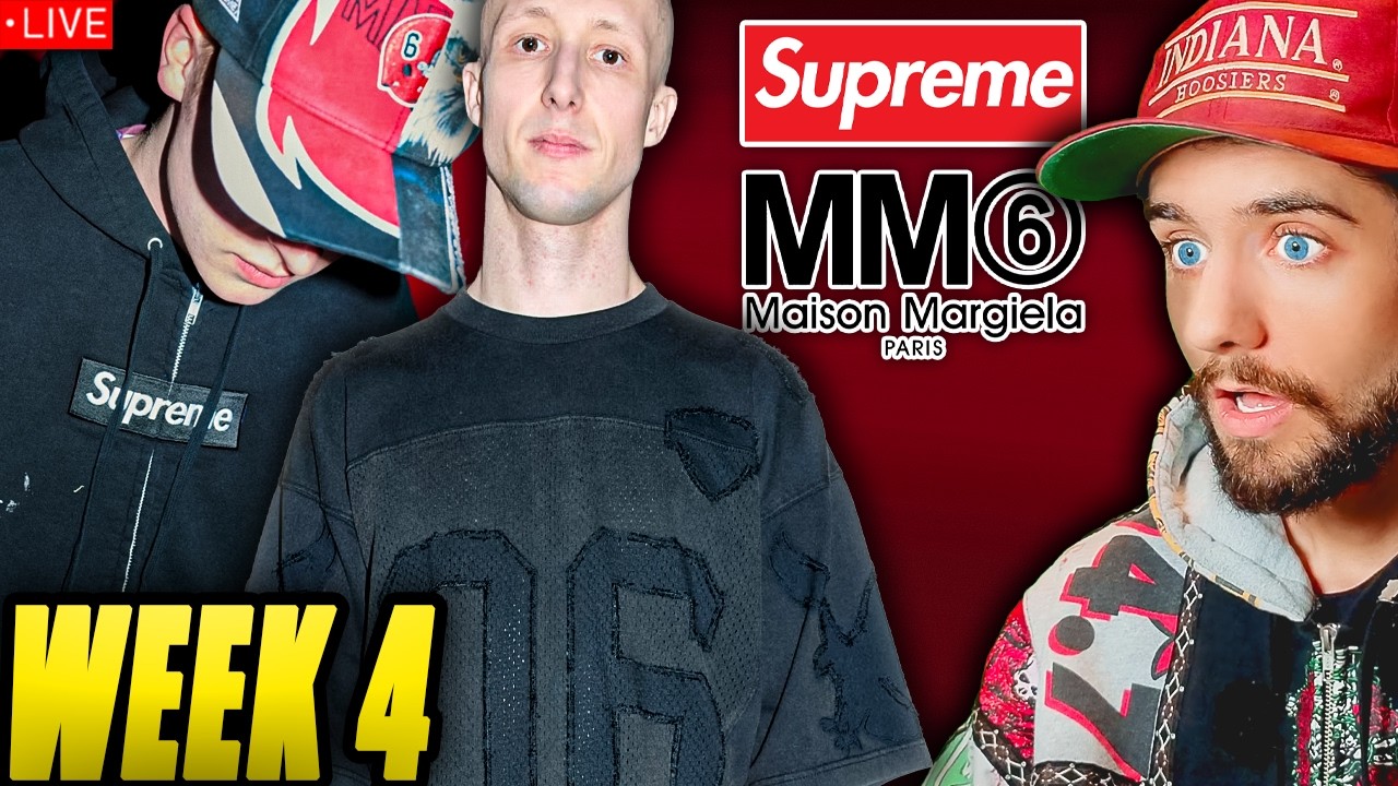 SUPREME WEEK 4 🔴 MM6 COLLAB 🔴 CAN WE BEAT THE BOTS?! #LIVECOP