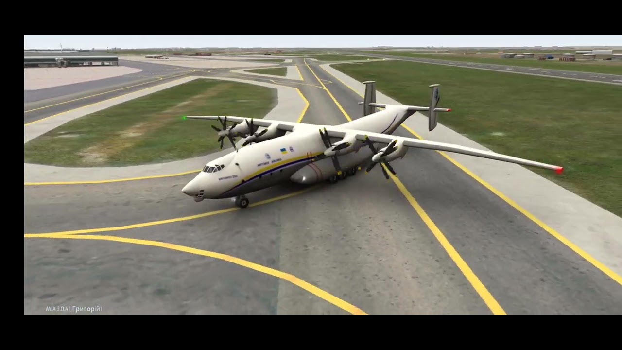 AN22 ANTONOV AIRLINES ✈️ UKRAINE 🇺🇦