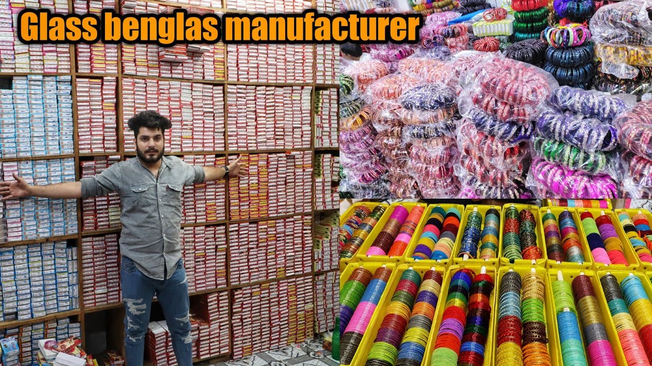 Biggest Bangles Manufacturers In India । Kanch Ki Churi Manufacturer ।  Bangles Wholesale Market।