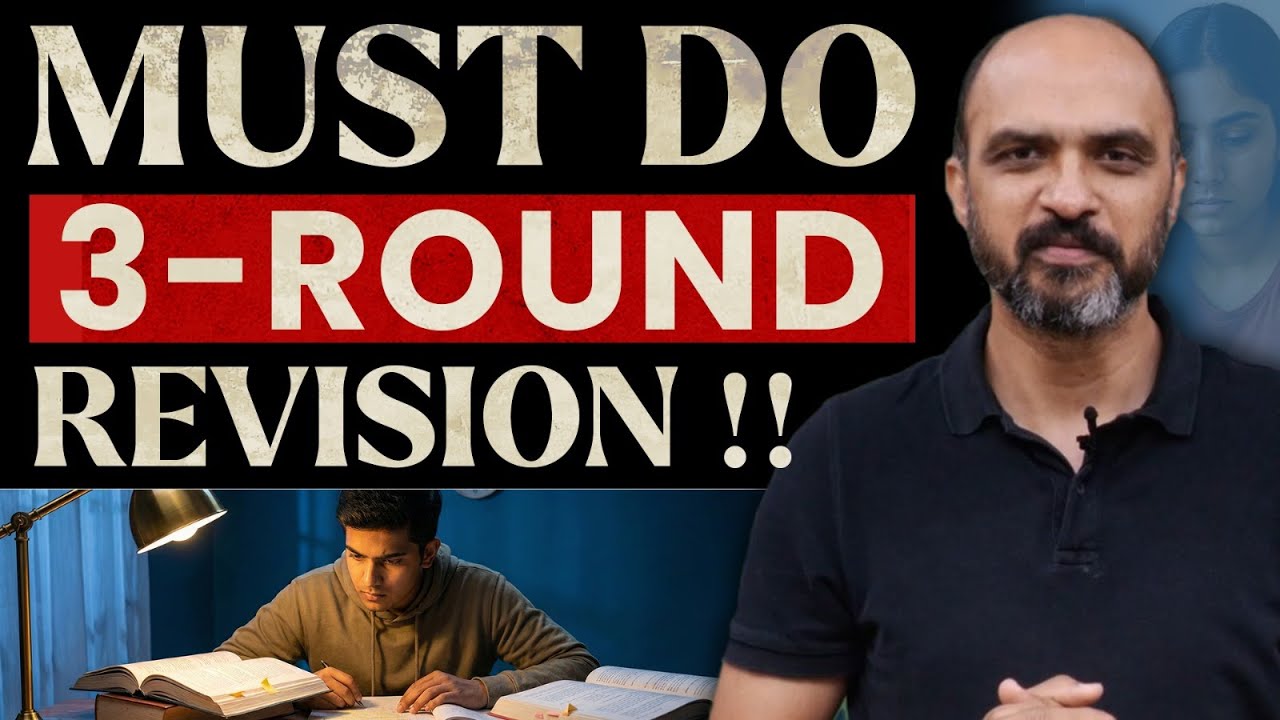 YOU CAN do Revision 3 Times from NOW till NEET 2026!!! How? Explained in this video.