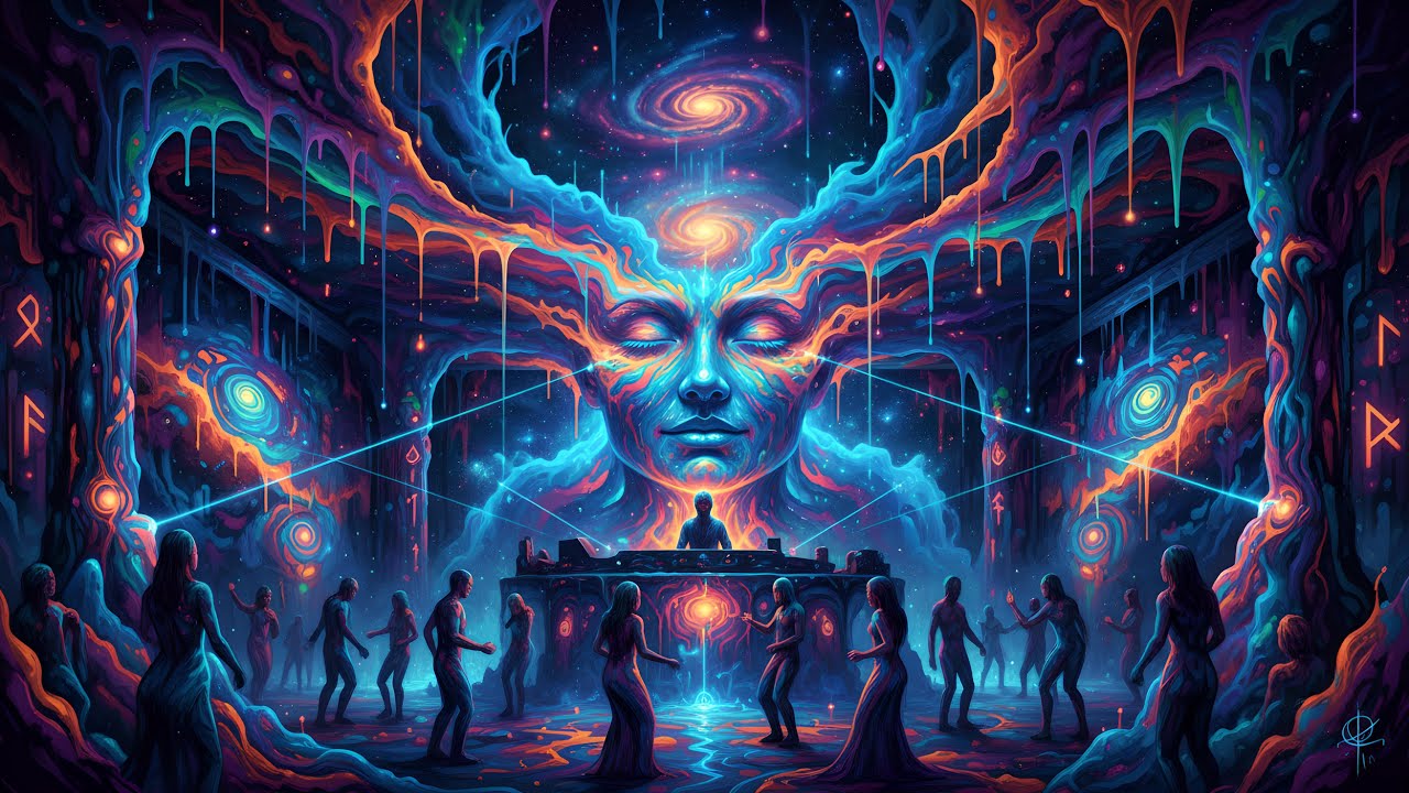 Vibrant Psychedelic House — Cosmic Celebration Beats