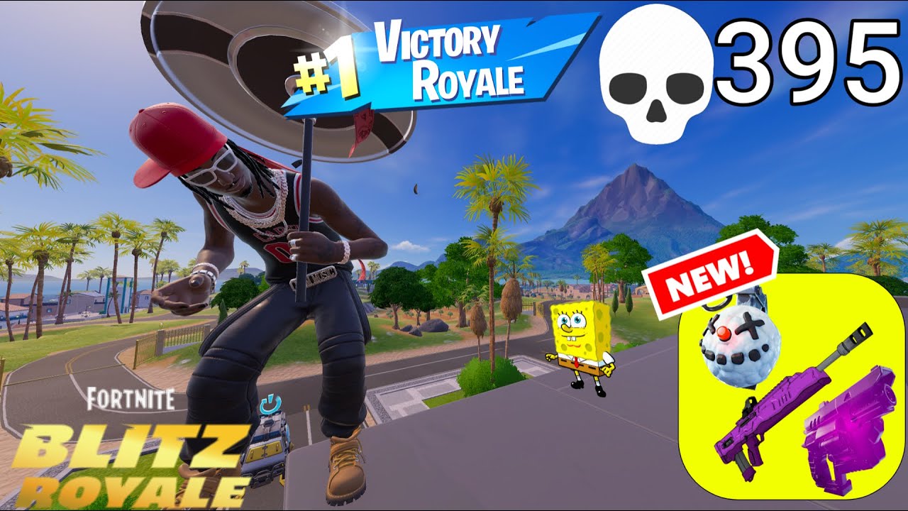 Fortnite Blitz Royale | Fortnite Chapter 7 New Blitz Royale Map Full Gameplay