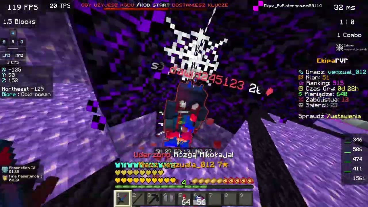 Ekipa_PvP.aternos.me wersja 1.21 wbijajcie