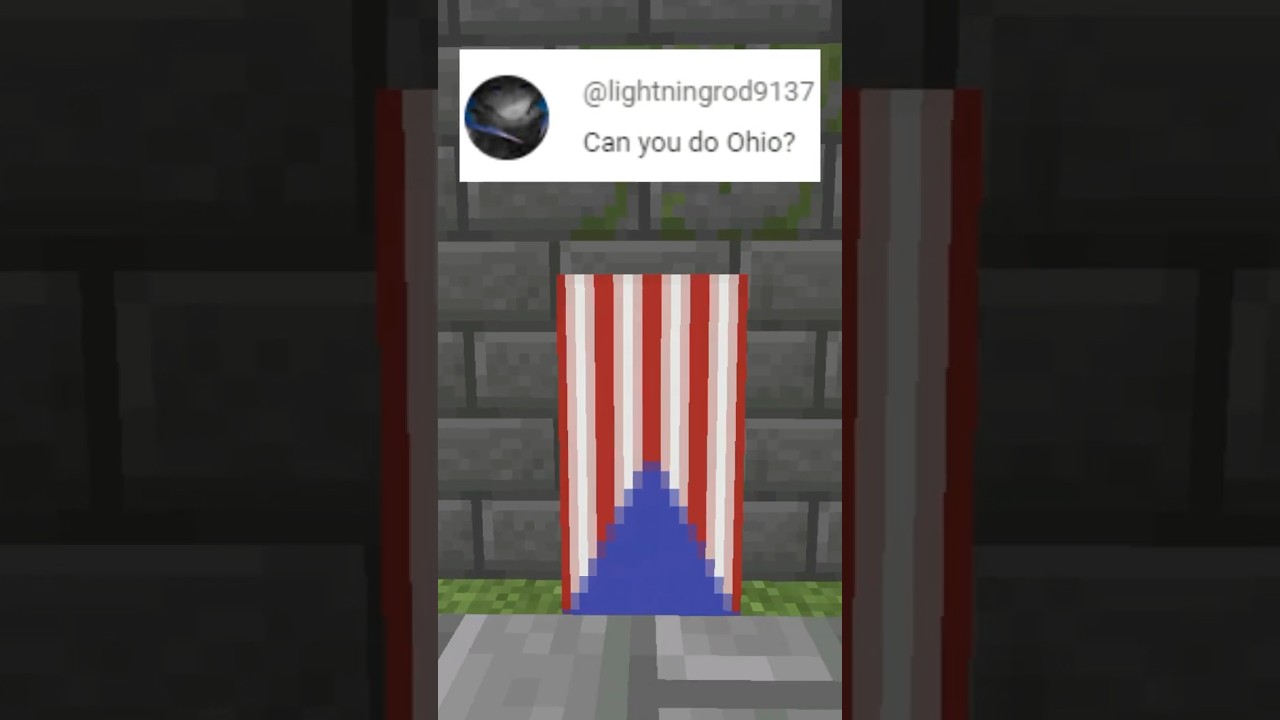 💬 Creating your requested flags on banners in Minecraft... 👥