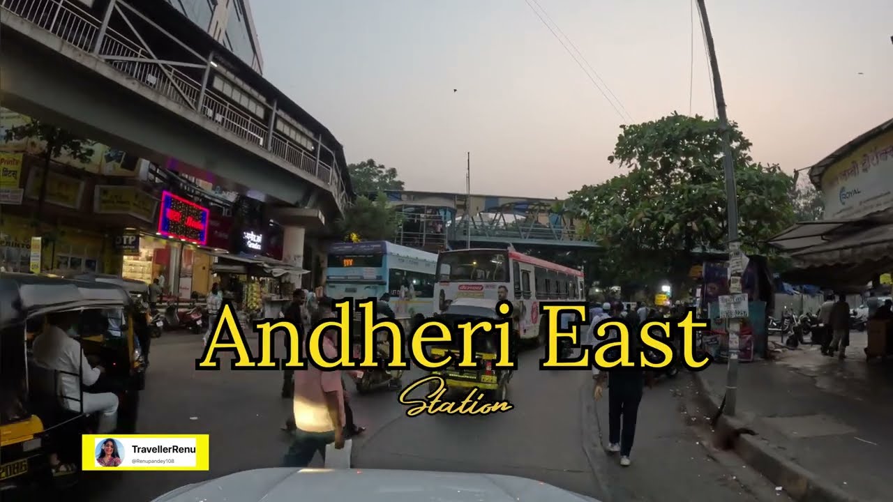 4K Andheri East Railway Station To Chhatrapati Shivaji International Airport T2 Route