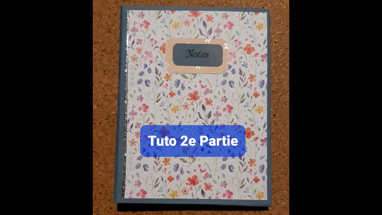 Tuto : Porte Bloc Notes. Partie 2. Complet. Matériel Action