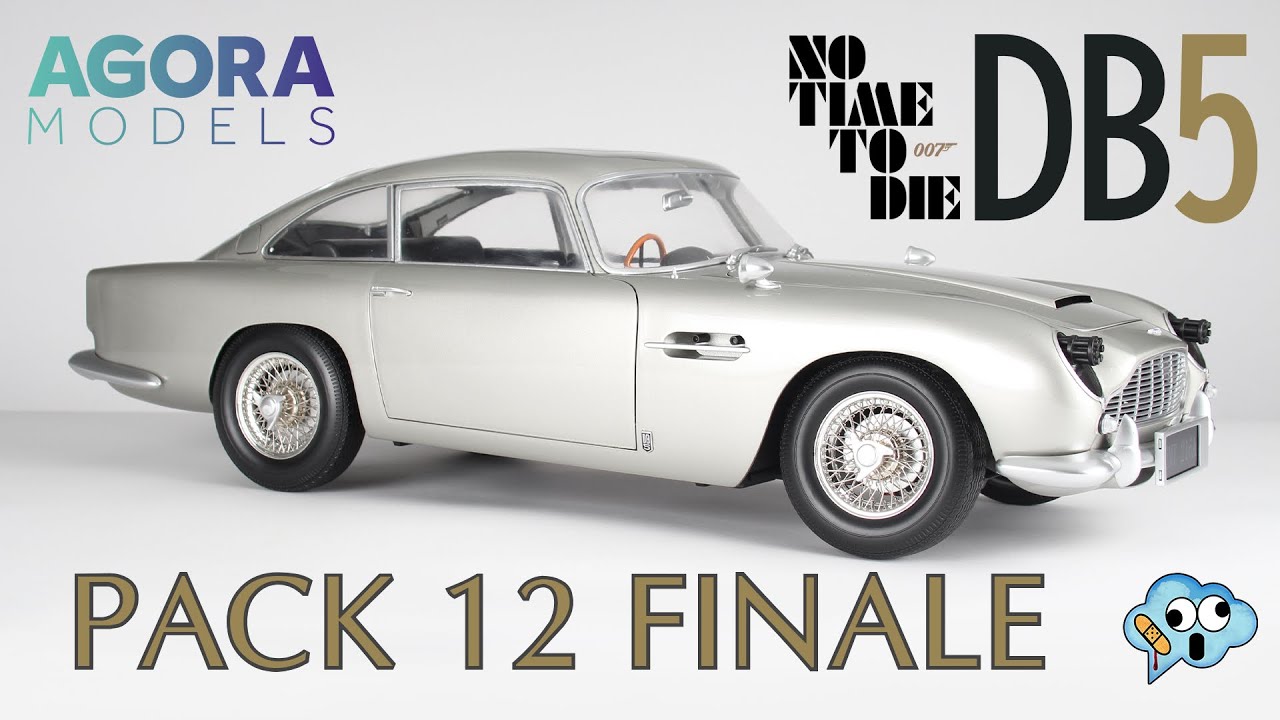 COMPLETED! Agora Models 007 Aston Martin DB5 James Bond No Time To Die 1:8 scale diecast build